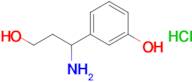 3-(3-HYDROXYPHENYL)-DL-BETA-ALANINOL HCL