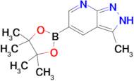 3-METHYL-5-(4,4,5,5-TETRAMETHYL-1,3,2-DIOXABOROLAN-2-YL)-1H-PYRAZOLO[3,4-B]PYRIDINE