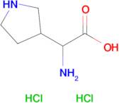 2-AMINO-2-(PYRROLIDIN-3-YL)ACETIC ACID 2HCL