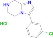 3-(3-CHLOROPHENYL)-5,6,7,8-TETRAHYDROIMIDAZO[1,2-A]PYRAZINE HCL