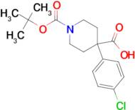 1-(TERT-BUTOXYCARBONYL)-4-(4-CHLOROPHENYL)PIPERIDINE-4-CARBOXYLIC ACID