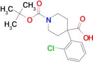 1-(TERT-BUTOXYCARBONYL)-4-(2-CHLOROPHENYL)PIPERIDINE-4-CARBOXYLIC ACID