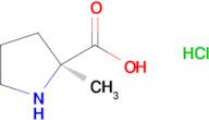 (S)-2-METHYLPYRROLIDINE-2-CARBOXYLIC ACID HCL