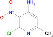 2-CHLORO-6-METHYL-3-NITROPYRIDIN-4-AMINE