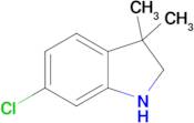 6-CHLORO-3,3-DIMETHYLINDOLINE