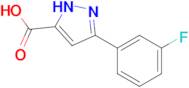 3-(3-FLUOROPHENYL)-1H-PYRAZOLE-5-CARBOXYLIC ACID