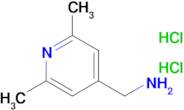 (2,6-DIMETHYLPYRIDIN-4-YL)METHANAMINE 2HCL