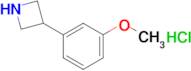 3-(3-METHOXYPHENYL)AZETIDINE HCL