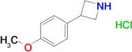 3-(4-METHOXYPHENYL)AZETIDINE HCL