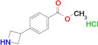 METHYL 4-(AZETIDIN-3-YL)BENZOATE HCL