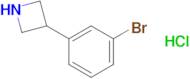 3-(3-BROMOPHENYL)AZETIDINE HCL