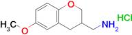 (6-METHOXYCHROMAN-3-YL)METHANAMINE HCL
