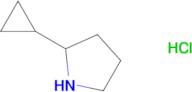 2-CYCLOPROPYLPYRROLIDINE HCL