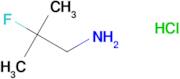 2-FLUORO-2-METHYLPROPAN-1-AMINE HCL