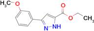 ETHYL 3-(3-METHOXYPHENYL)-1H-PYRAZOLE-5-CARBOXYLATE