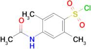 4-ACETAMIDO-2,5-DIMETHYLBENZENE-1-SULFONYL CHLORIDE