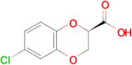 (R)-6-CHLORO-2,3-DIHYDROBENZO[B][1,4]DIOXINE-2-CARBOXYLIC ACID