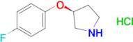 (S)-3-(4-FLUOROPHENOXY)PYRROLIDINE HCL