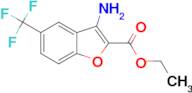 ETHYL 3-AMINO-5-(TRIFLUOROMETHYL)BENZOFURAN-2-CARBOXYLATE