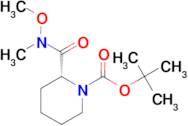 (R)-TERT-BUTYL 2-(METHOXY(METHYL)CARBAMOYL)PIPERIDINE-1-CARBOXYLATE