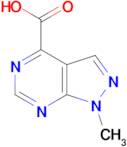 1-METHYL-1H-PYRAZOLO[3,4-D]PYRIMIDINE-4-CARBOXYLIC ACID