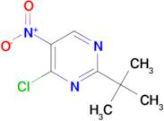 2-(TERT-BUTYL)-4-CHLORO-5-NITROPYRIMIDINE