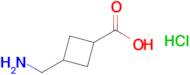 3-(AMINOMETHYL)CYCLOBUTANECARBOXYLIC ACID HYDROCHLORIDE