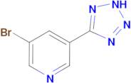 3-BROMO-5-(2H-TETRAZOL-5-YL)PYRIDINE