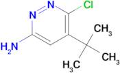 5-(TERT-BUTYL)-6-CHLOROPYRIDAZIN-3-AMINE