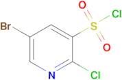 5-BROMO-2-CHLOROPYRIDINE-3-SULFONYL CHLORIDE