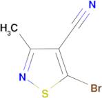 5-BROMO-3-METHYLISOTHIAZOLE-4-CARBONITRILE