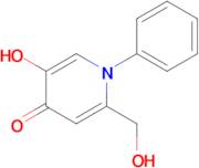 5-HYDROXY-2-(HYDROXYMETHYL)-1-PHENYLPYRIDIN-4(1H)-ONE