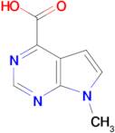 7-METHYL-7H-PYRROLO[2,3-D]PYRIMIDINE-4-CARBOXYLIC ACID