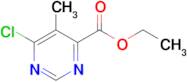 ETHYL 6-CHLORO-5-METHYLPYRIMIDINE-4-CARBOXYLATE