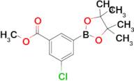 METHYL 3-CHLORO-5-(4,4,5,5-TETRAMETHYL-1,3,2-DIOXABOROLAN-2-YL)BENZOATE