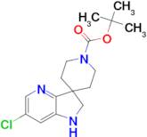 TERT-BUTYL 6'-CHLORO-1',2'-DIHYDROSPIRO[PIPERIDINE-4,3'-PYRROLO[3,2-B]PYRIDINE]-1-CARBOXYLATE