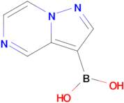 PYRAZOLO[1,5-A]PYRAZINE-3-BORONIC ACID