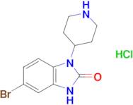 5-BROMO-1-(PIPERIDIN-4-YL)-1H-BENZO[D]IMIDAZOL-2(3H)-ONE HCL