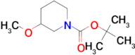 TERT-BUTYL 3-METHOXYPIPERIDINE-1-CARBOXYLATE