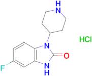 5-FLUORO-1-(PIPERIDIN-4-YL)-1H-BENZO[D] IMIDAZOL-2(3H)-ONE HCL