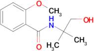 N-(1-HYDROXY-2-METHYLPROPAN-2-YL)-2-METHOXYBENZAMIDE