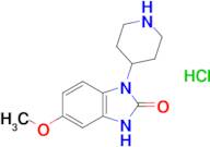 5-METHOXY-1-(PIPERIDIN-4-YL)-1H-BENZO[D]IMIDAZOL-2(3H)-ONE HCL