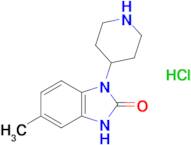 5-METHYL-1-(PIPERIDIN-4-YL)-1H-BENZO[D]IMIDAZOL-2(3H)-ONE HCL