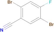 2,5-DIBROMO-4-FLUOROBENZONITRILE