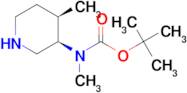 (3R,4R)-3-(N-BOC-N-METHYLAMINO)-4-METHYLPIPERIDINE