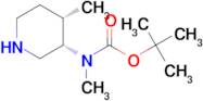 (3S,4S)-3-(N-BOC-N-METHYLAMINO)-4-METHYLPIPERIDINE