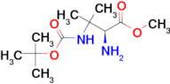 (S)-Methyl 2-amino-3-(tert-butoxycarbonylamino)-3-methylbutanoate