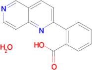 2-(1,6-Naphthyridin-2-yl)benzoic acid hydrate