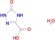 5-oxo-4,5-dihydro-1H-1,2,4-triazole-3-carboxylic acid hydrate