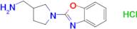 [1-(Benzo[d]oxazol-2-yl)pyrrolidin-3-yl]methylamine hydrochloride